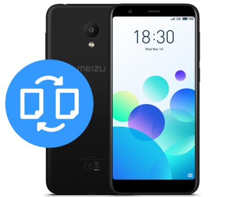 Замена дисплея (экрана) Meizu M8c