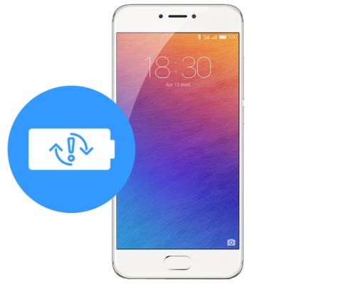 Замена аккумулятора (батареи) Meizu Pro 6
