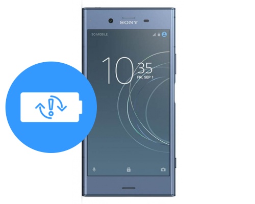 Замена аккумулятора (батареи) Sony Xperia XZ1