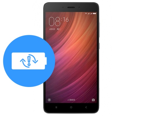 Замена аккумулятора (батареи) Xiaomi Redmi 4