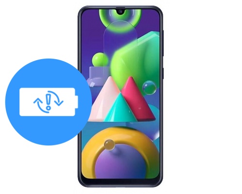 Замена аккумулятора (батареи) Samsung Galaxy M21